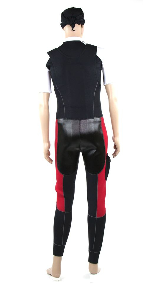 Pantalon Long John Guide Rouge 5mm - Combinaison | Vade Retro