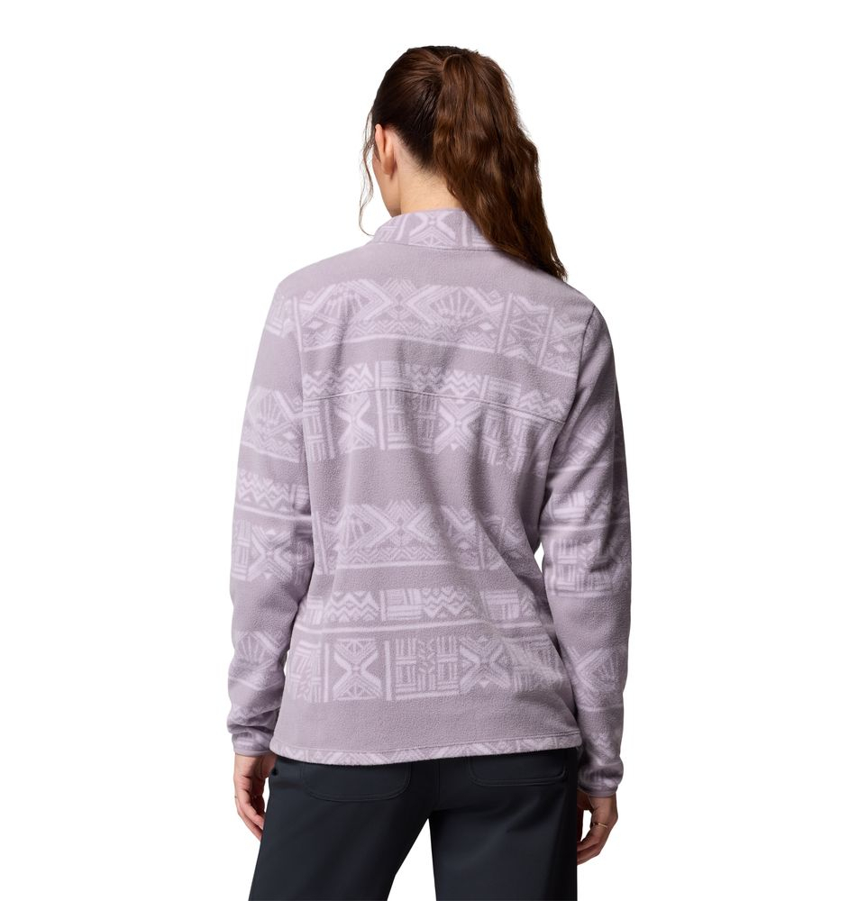 Polaire Femme Benton Springs Printed Shale Purple Dechutes Grey