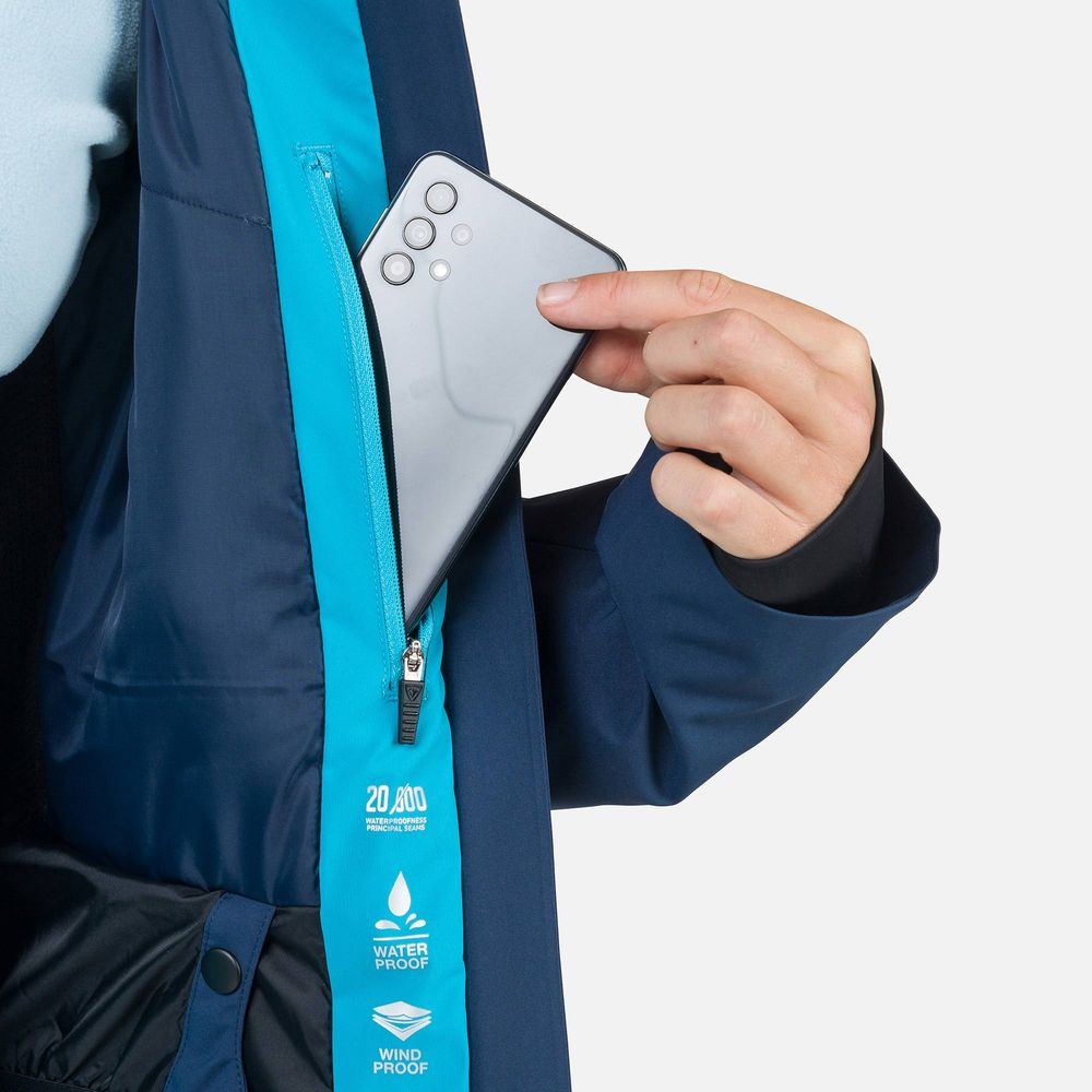 Veste De Ski Strawpile Femme Dark Navy - Veste | Rossignol