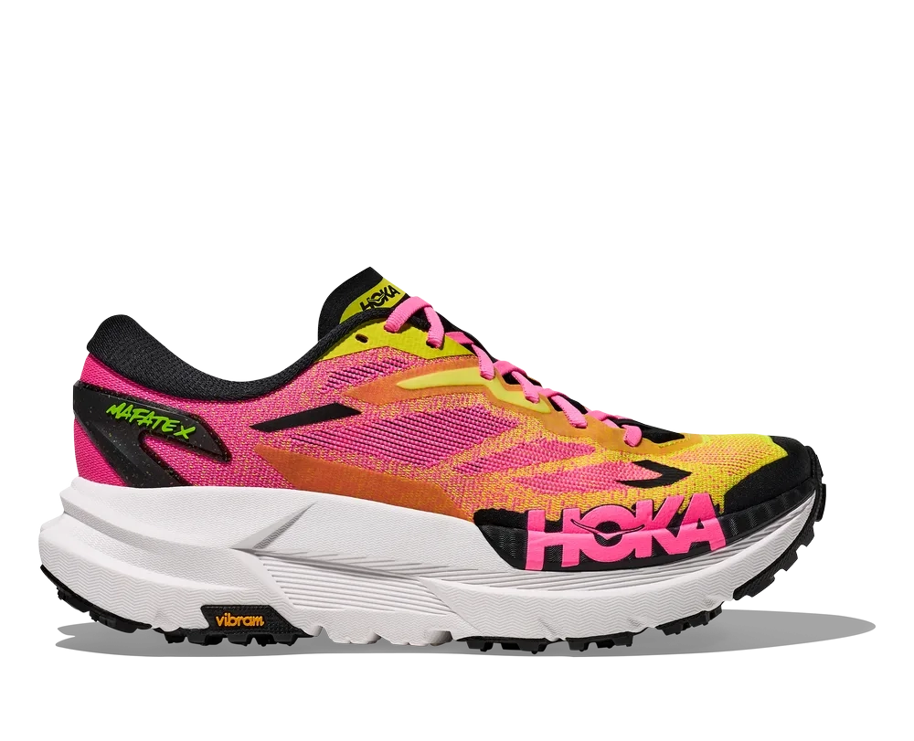 Mafate X Neon Citrus Rose - Chaussures | Hoka