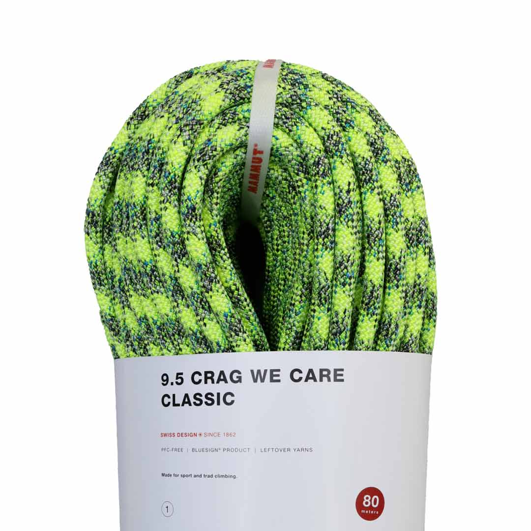 9.5 Crag We Care Classic Rope 80m - Cordes A Simple | Mammut