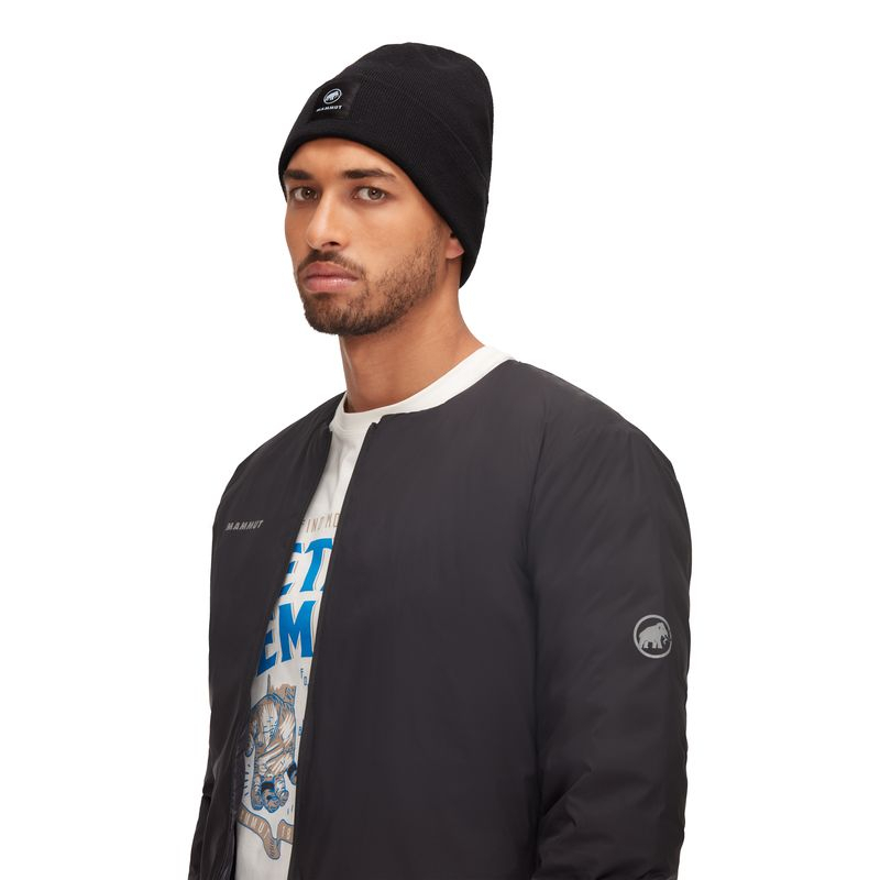 Bonnet Fedoz Beanie Black - Bonnet | Mammut