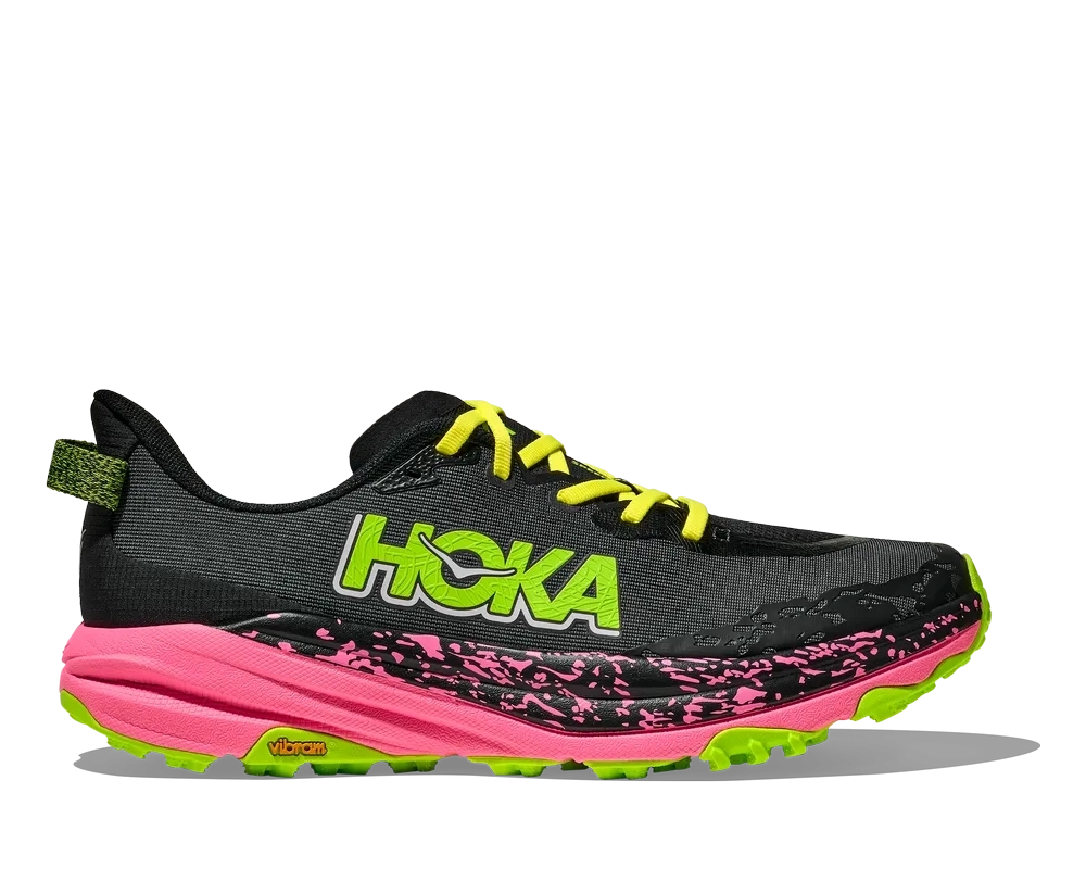 Speedgoat 6 Black Neon Rose - Chaussures | Hoka