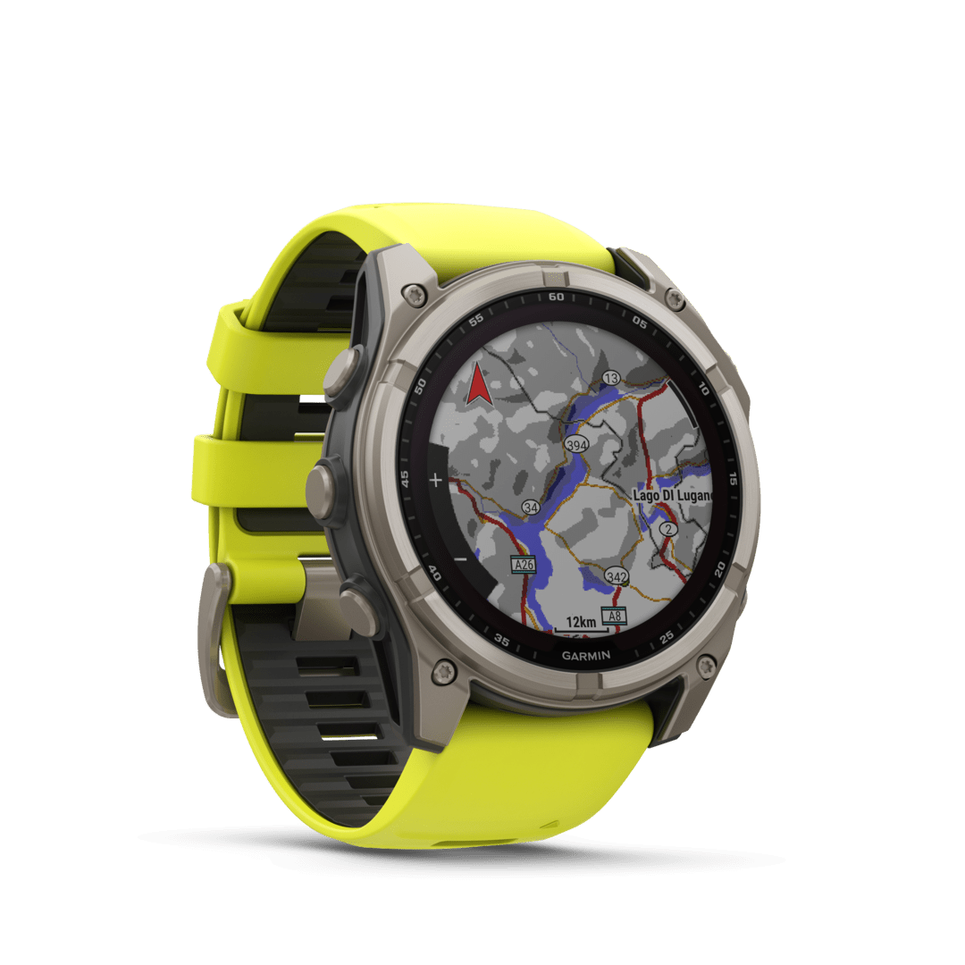 Fenix 8 51mm Solar Sapphire Titane  Graphite - Gps Running | Garmin