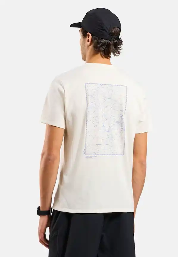 T-Shirt Cotton Blend Unlimited Gardenia - Tee Shirt Mc | Odlo