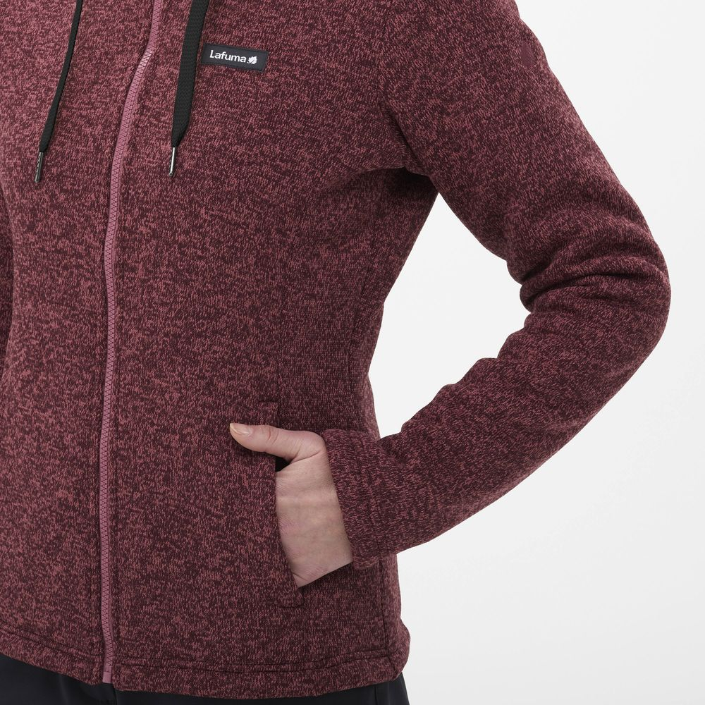 Veste Polaire Femme Cali Wine - Polaire | Lafuma