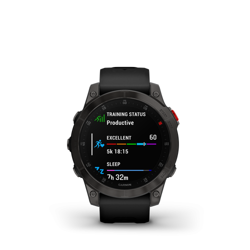 Epix Sapphire Titane Black Dlc – Bracelet Noir | Garmin