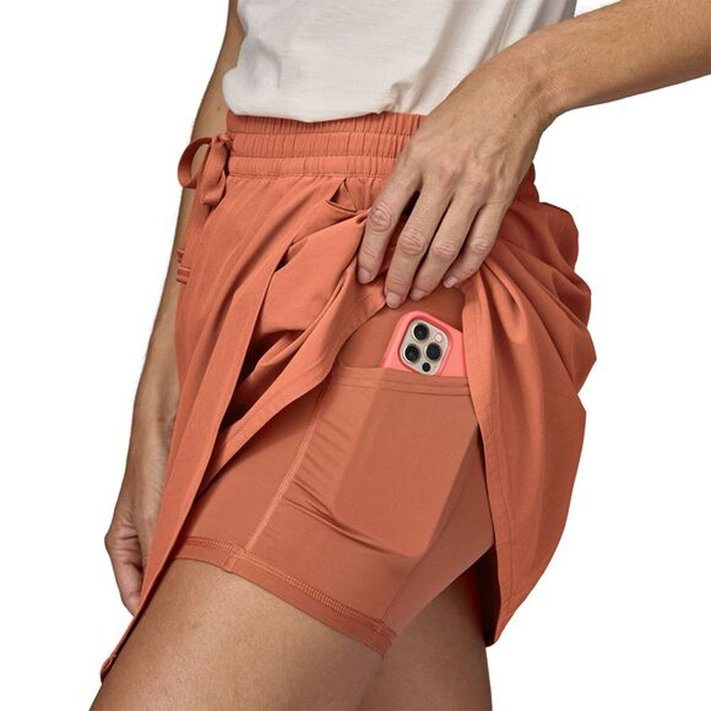 Jupe Short Fleetwith Skort Sienna Clay - Robe | Patagonia