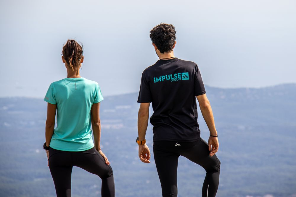 Vetement Running T-shirt Femme Trail+ Turquoise | Impulse Outdoor