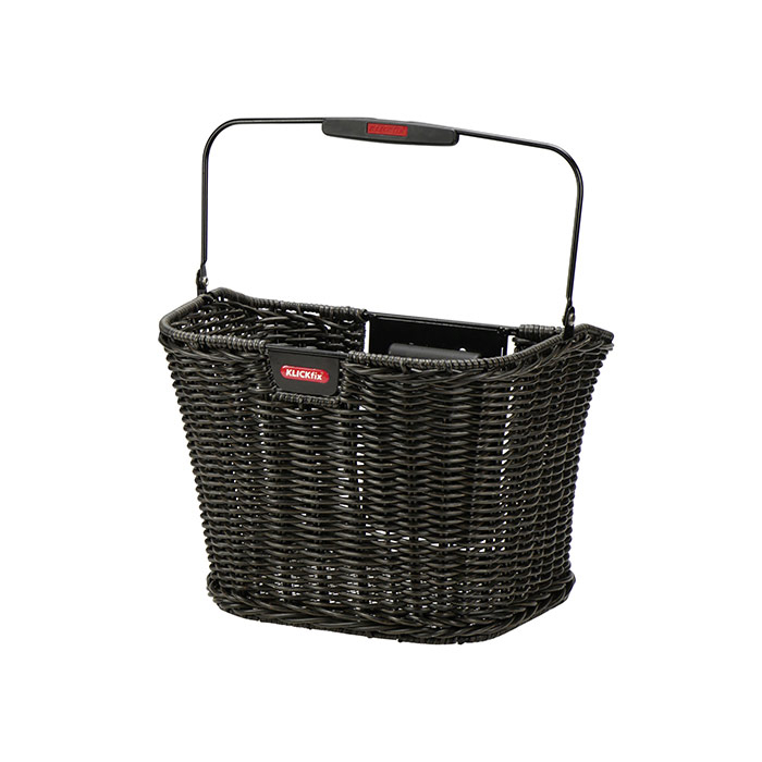 Panier De Guidon Structura Retro Noir - Sacoches | Klickfix