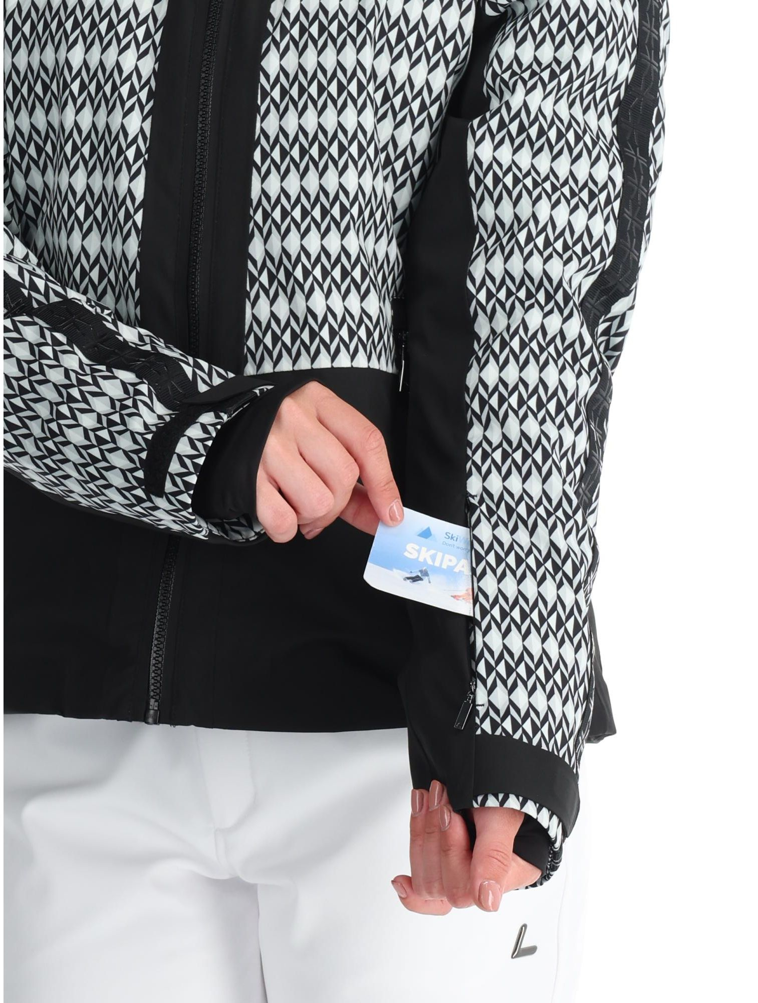 Veste Femme Mukkavaara Noir Print