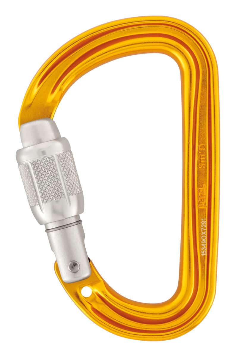 Mousqueton Sm'd Screw-lock - Mousqueton Secu Asym | Petzl