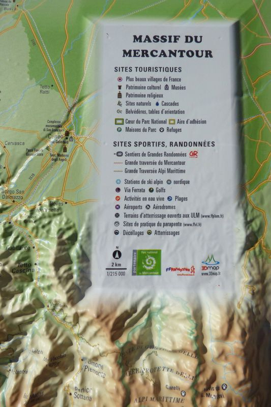 Le Massif Du Mercantour - Cartes | 3dmap