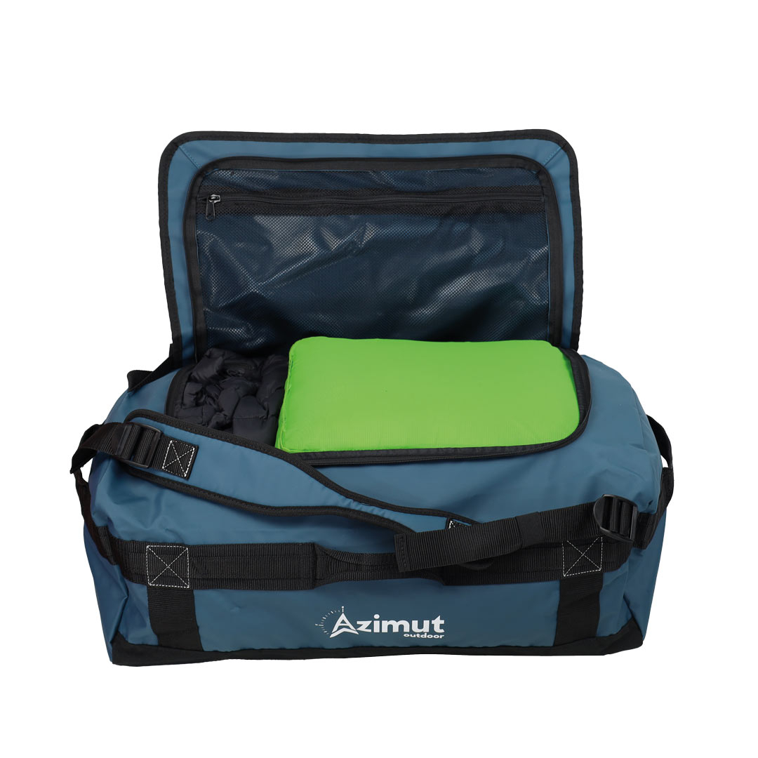 Sac De Voyage Duffel Travel 80l Bleu | Azimut Outdoor