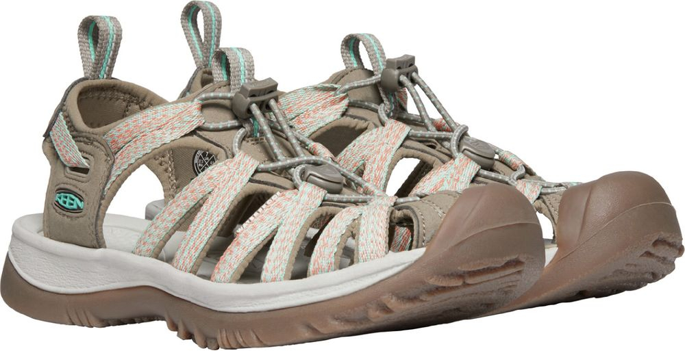 Sandales Femme Whisper Taupe/coral - Sandales | Keen Europe Outdoors