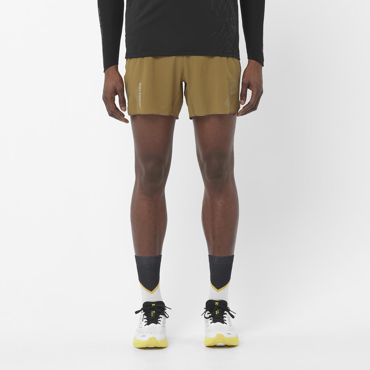 Short Sense Aero 5" Brilliant Olive - Short | Salomon