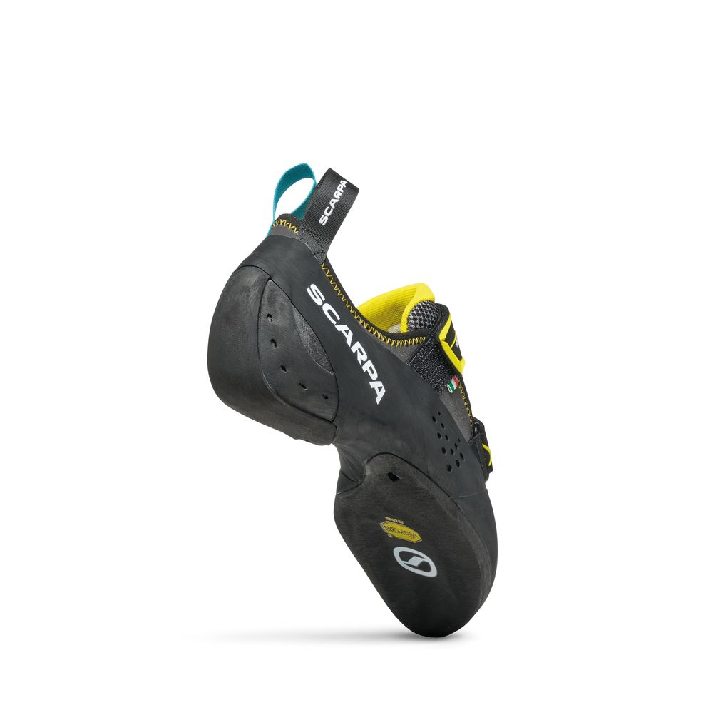 Vapor V Smoke Yellow - Chaussons Velcros | Scarpa