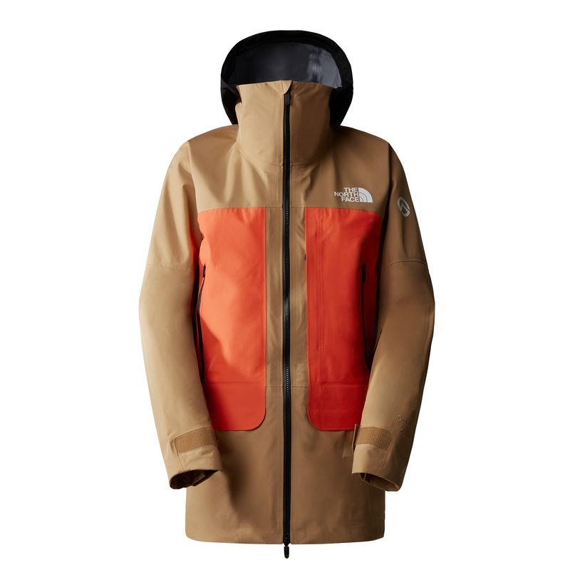 Veste Summit Verbier Gtx Femme Radiant Orange / Almond Butter - Veste