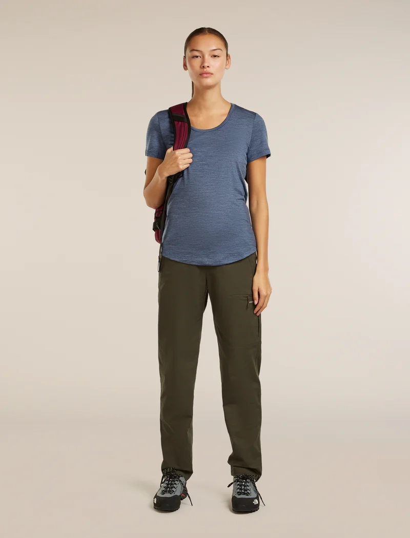 W Mer 125 Cool-lite Sphere III Ss Scoop Dawn Hthr - Tee Shirt Mc