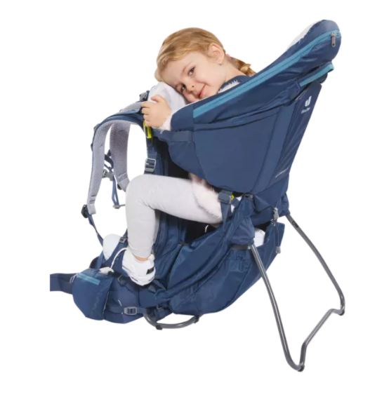 Kid Comfort Pro +ppps Bleu - Porte Bebe | Deuter