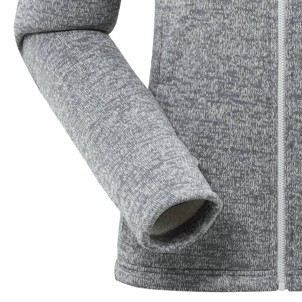 Veste Polaire Femme Cali Heather Grey - Polaire | Lafuma