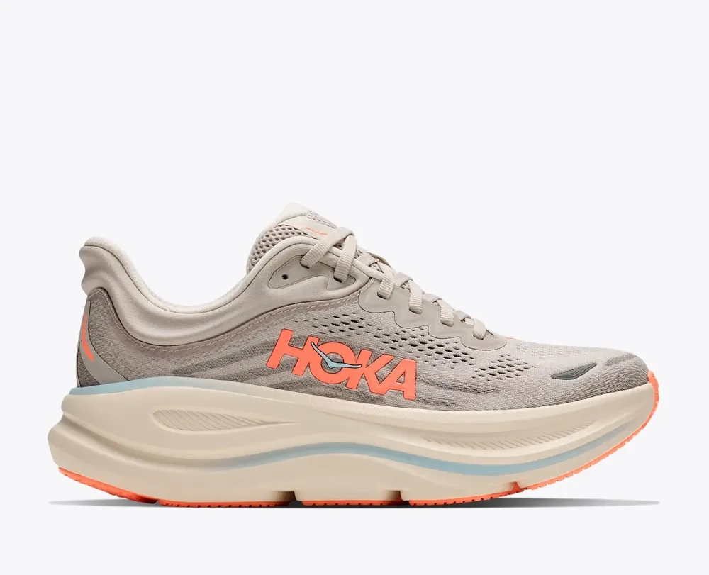 Bondi 9 Femme Rock Grey Mineral - Chaussures | Hoka