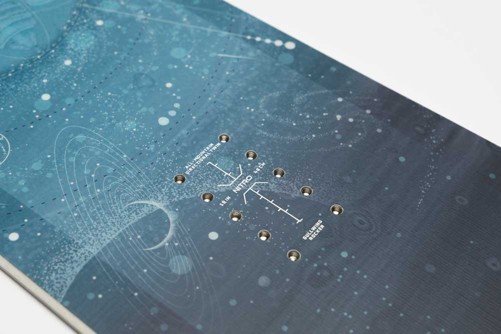 Snowboard All-mountain Femme Mystique - Snowboard | Nitro