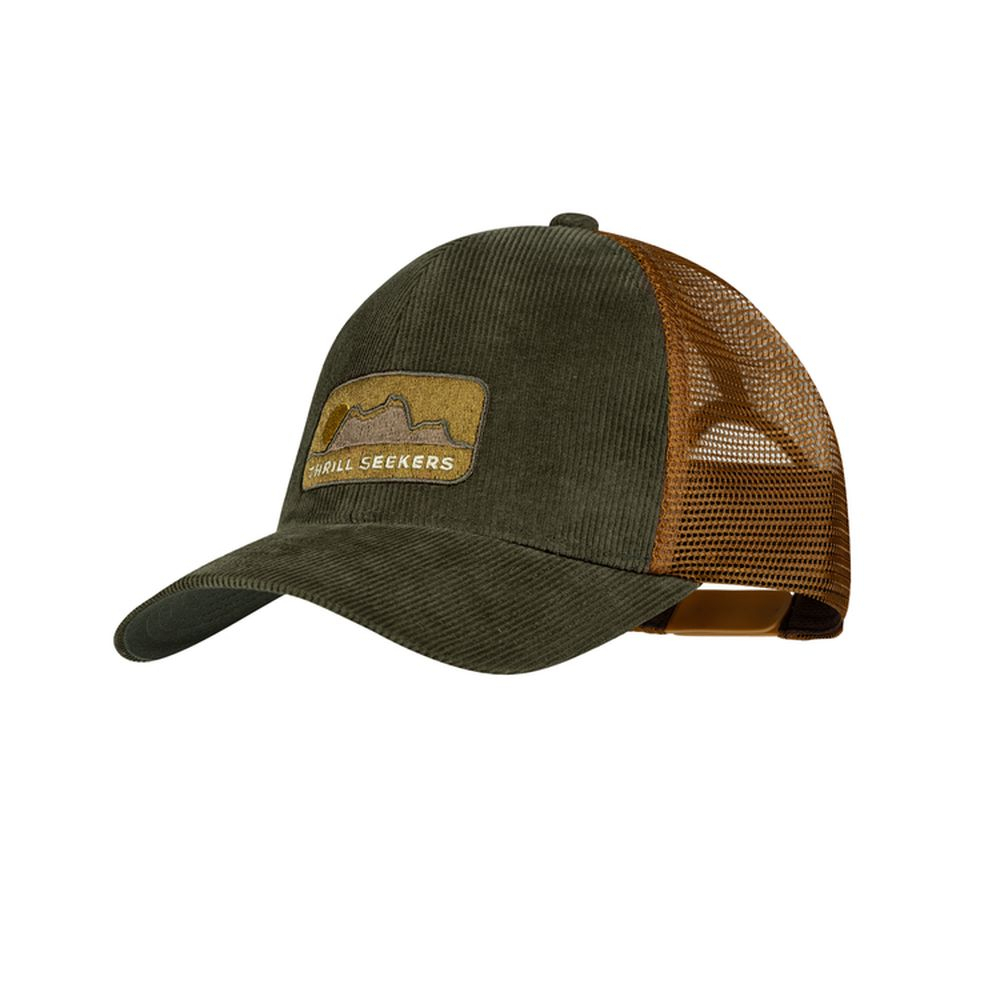 Casquette Explore Trucker Rhoes Brown - Casquette | Buff