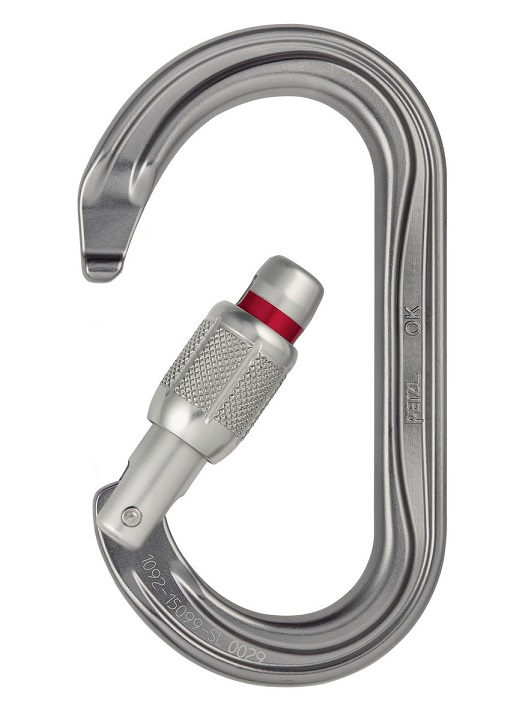 Mousqueton Ok Screw Lock - Mousquetons | Petzl