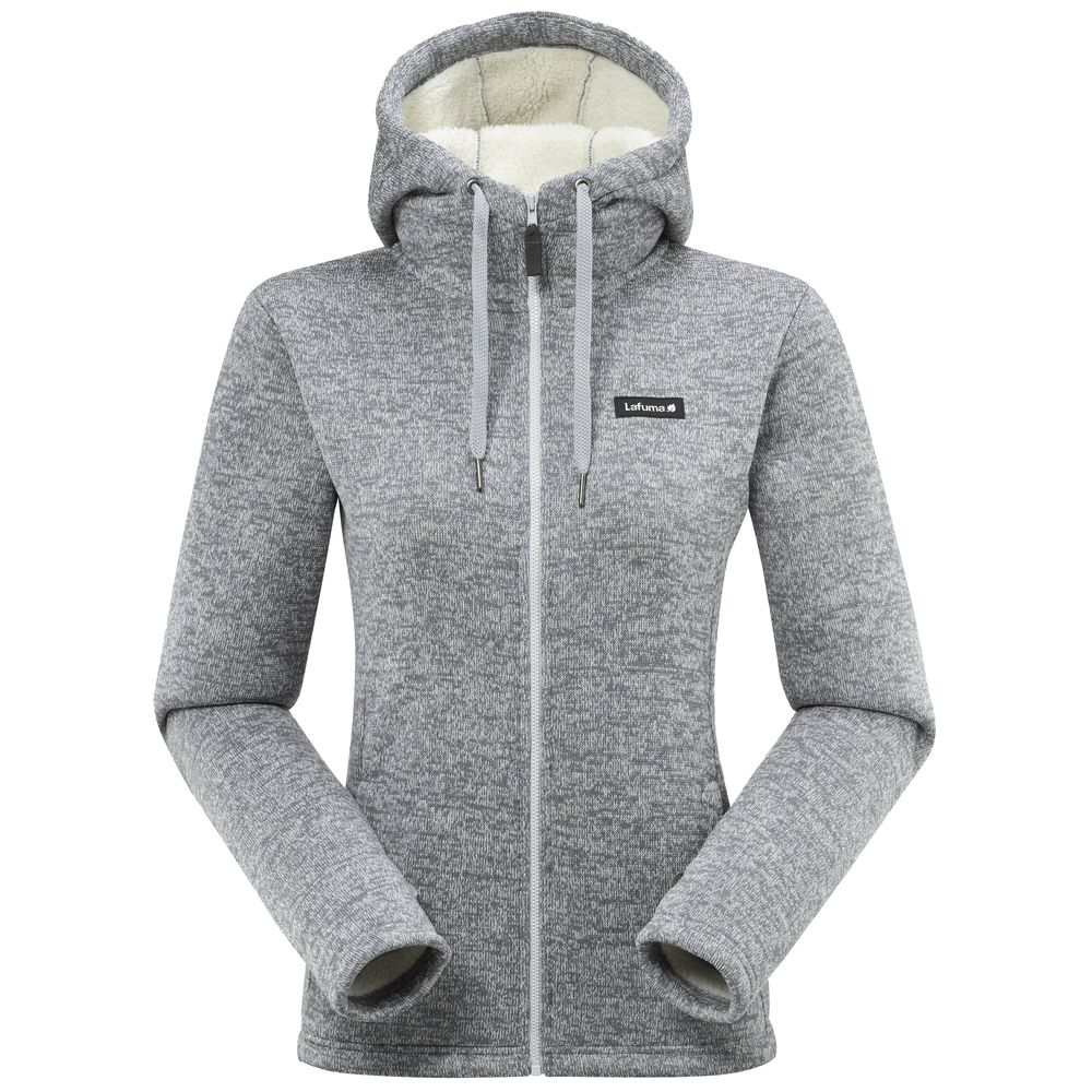 Veste Polaire Femme Cali Heather Grey - Polaire | Lafuma