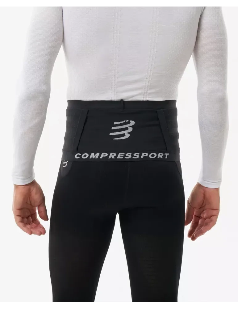 Free Belt Pro 2.0 Black White - Ceintures Running | Compressport