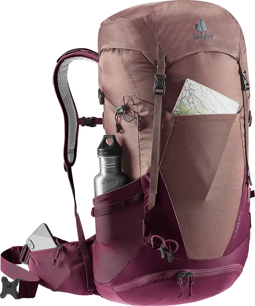 Futura 30 Sl Ashrose Cassis - Sac A Dos | Deuter