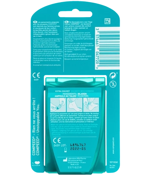 Ampoules Plante Du Pied Sport Bt 5 - Soins Pied | Compeed