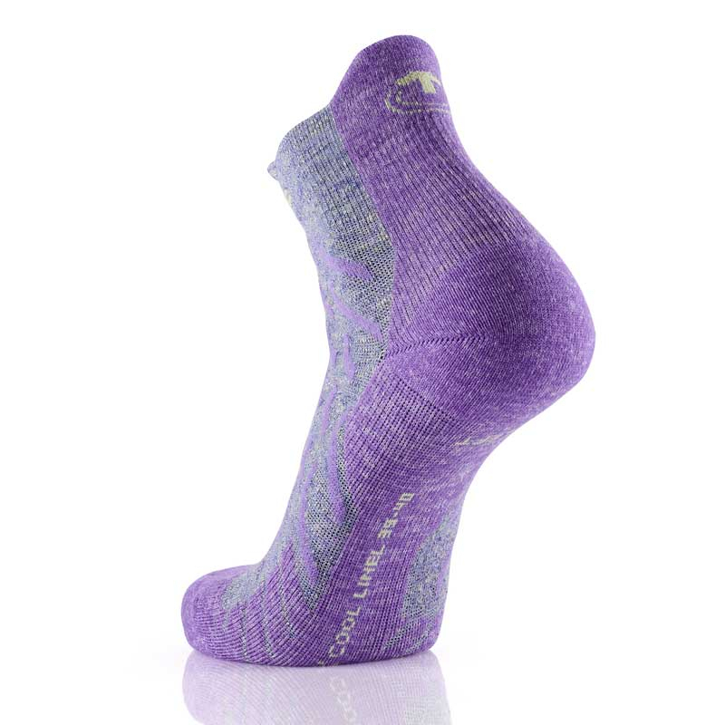 Chaussettes Trek Ultra Cool Linen Ankle Femme Purple | Thermic