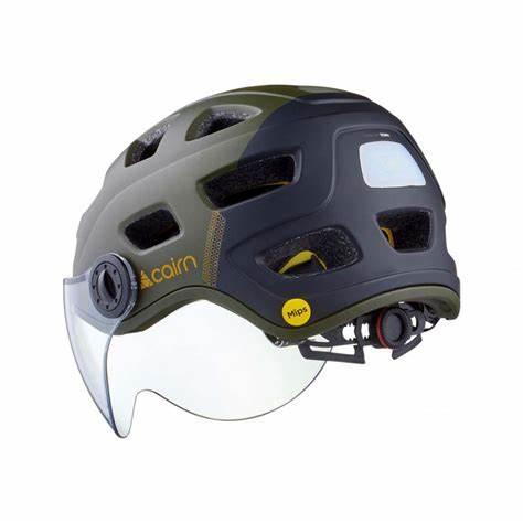 Quartz Transparent Visor Led Usb Mat Forest - Casque | Cairn