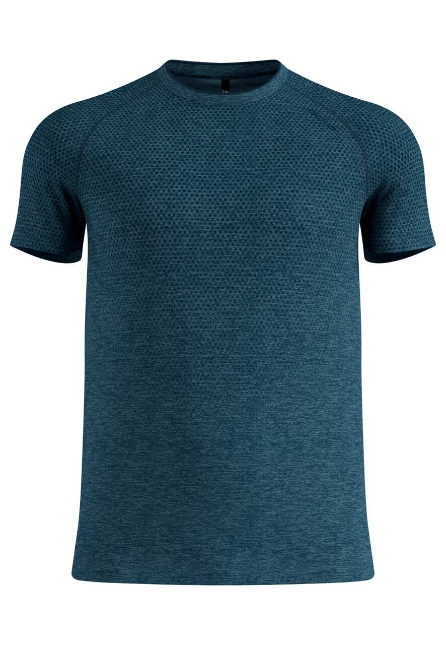 T-Shirt Essential Seamless Reflecting Pound Melange - Tee Shirt | Odlo