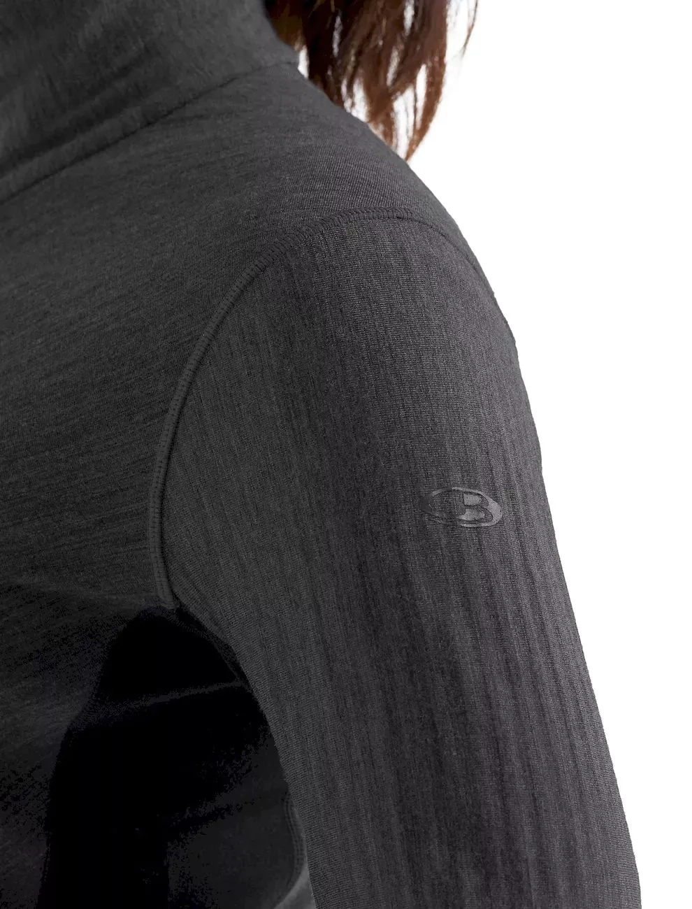 Descender Femme Jet Heather Black - Veste | Icebreaker