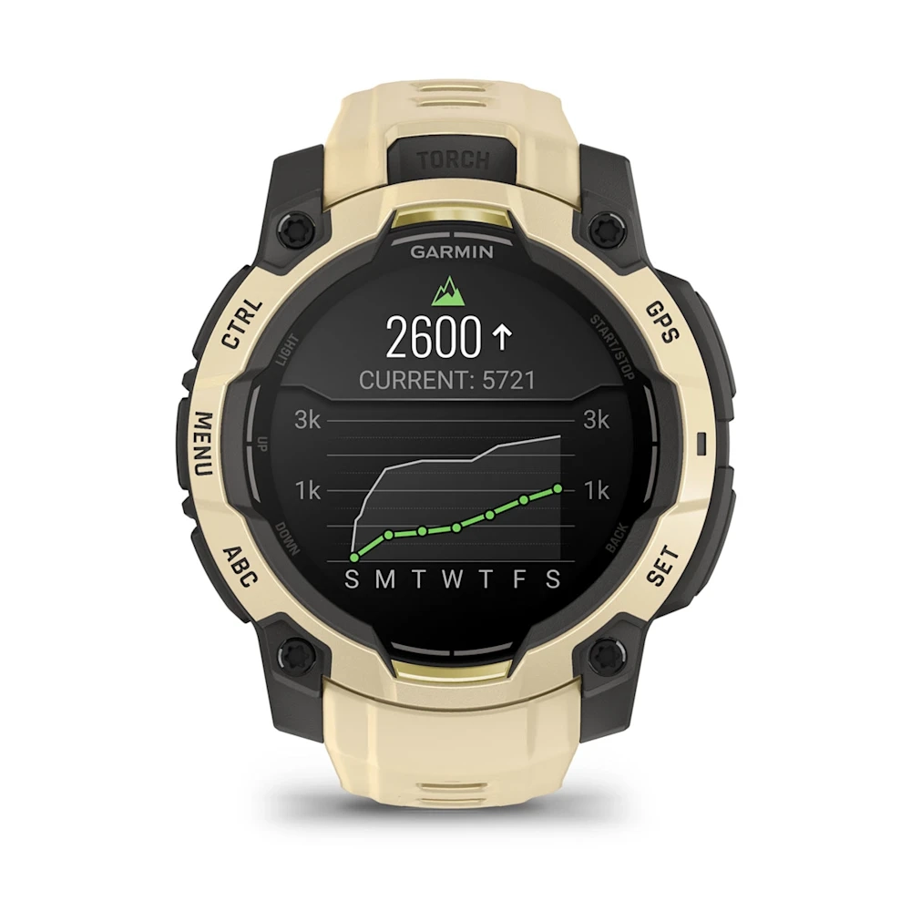 Instinct 3 Amoled 45mm Citrine/gray - Gps | Garmin