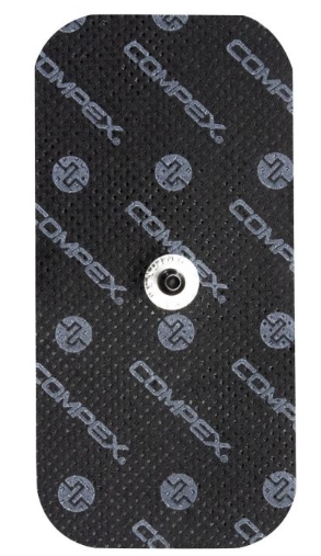 2 Electrodes 1 Snaps 5*10cm - Accessoire Electrostimulation | Compex