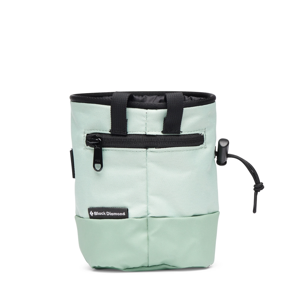 Mojo Zip Chalk Bag Foam Green S/m - Sacs A Magnesie | Black Diamond
