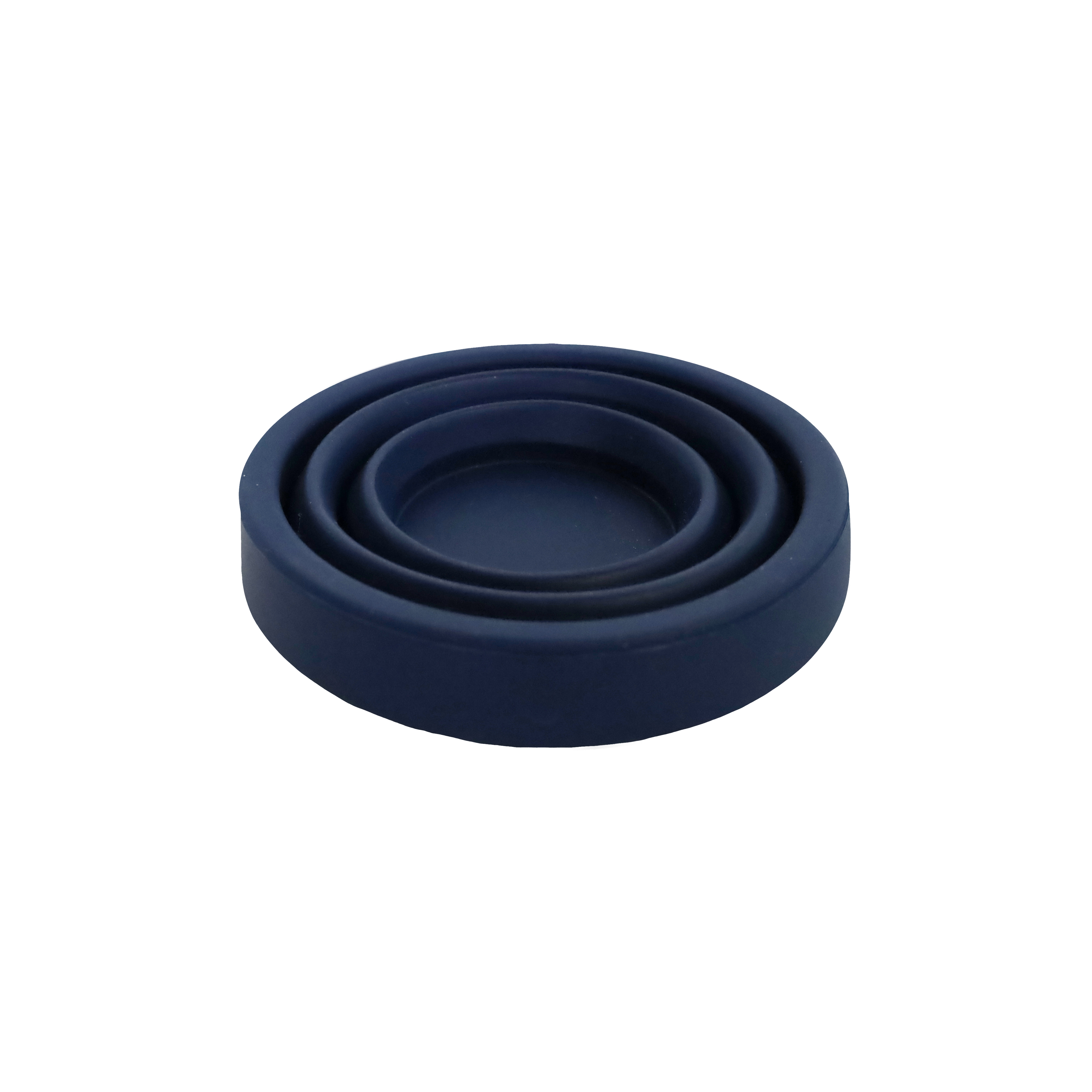 Gobelet Pliant 75 Ml Bleu Nuit - Assiette - Verre | Azimut Outdoor