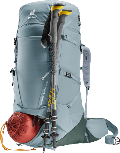 Aircontact Core 45+10 Sl Gris - Sac A Dos | Deuter