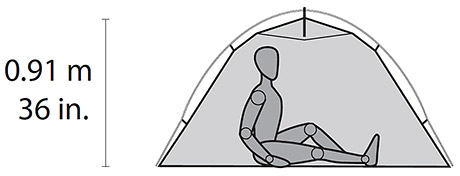 Hubba Nx Grey - Tente | Msr