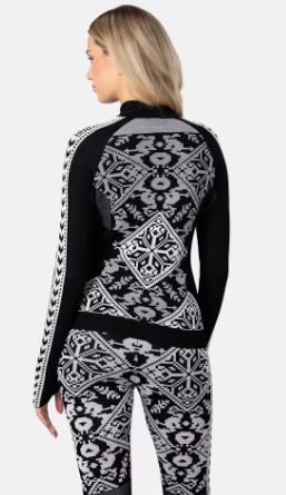 Saga Half Zip Black Kari Traa