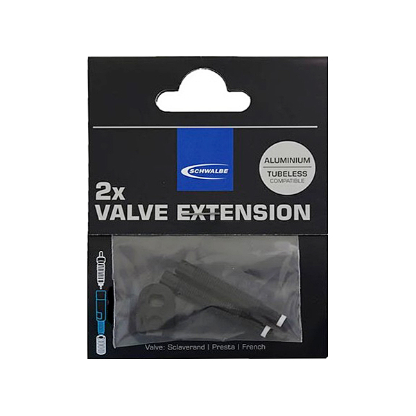 Paire De Prolongateurs De Valves 65mm - Gonflage | Schwalbe