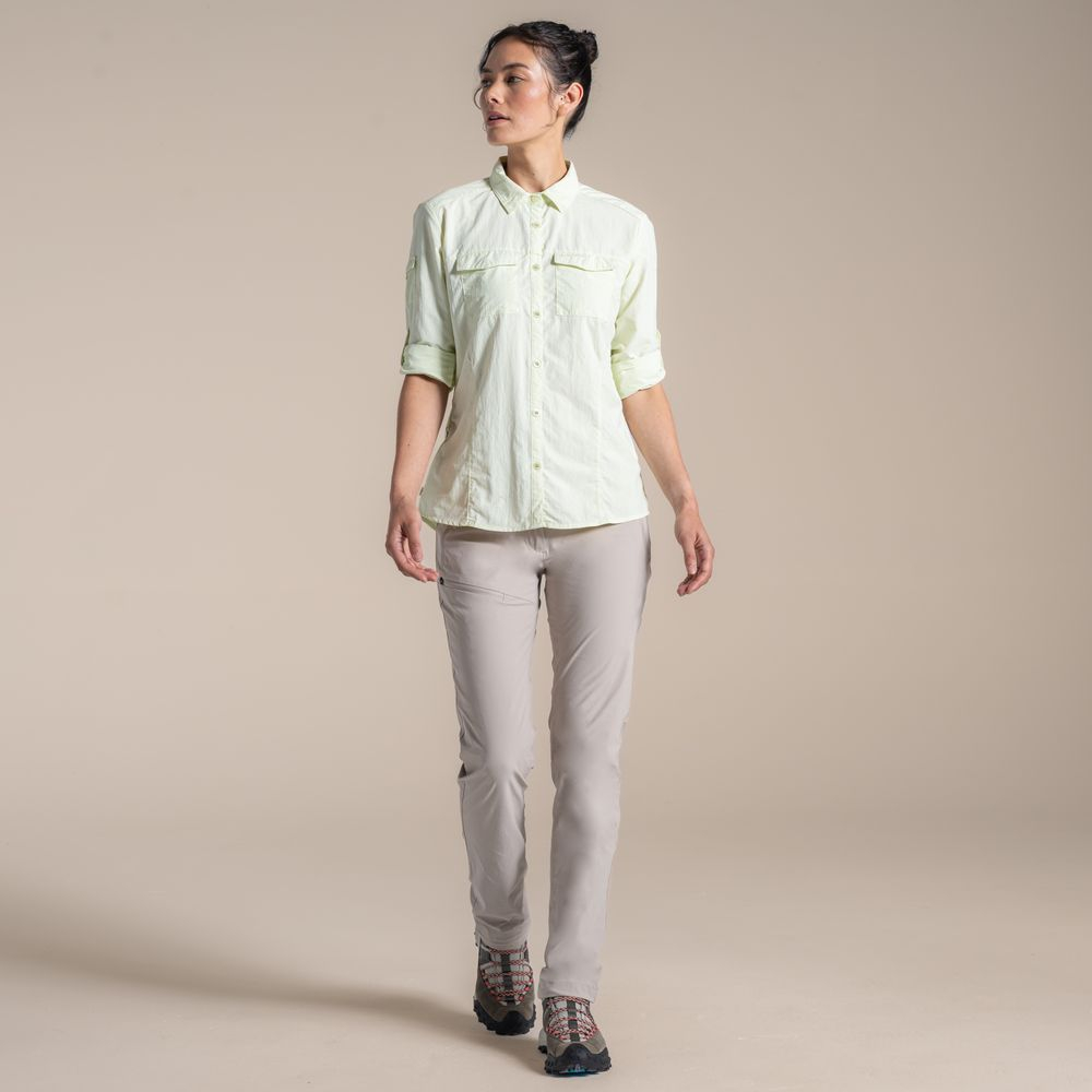 Nosilife Adventure Long Sleeved Shirt III Pear Drop - Chemise