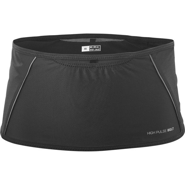 Ceinture High Pulse Belt Black - Ceintures Running | Salomon