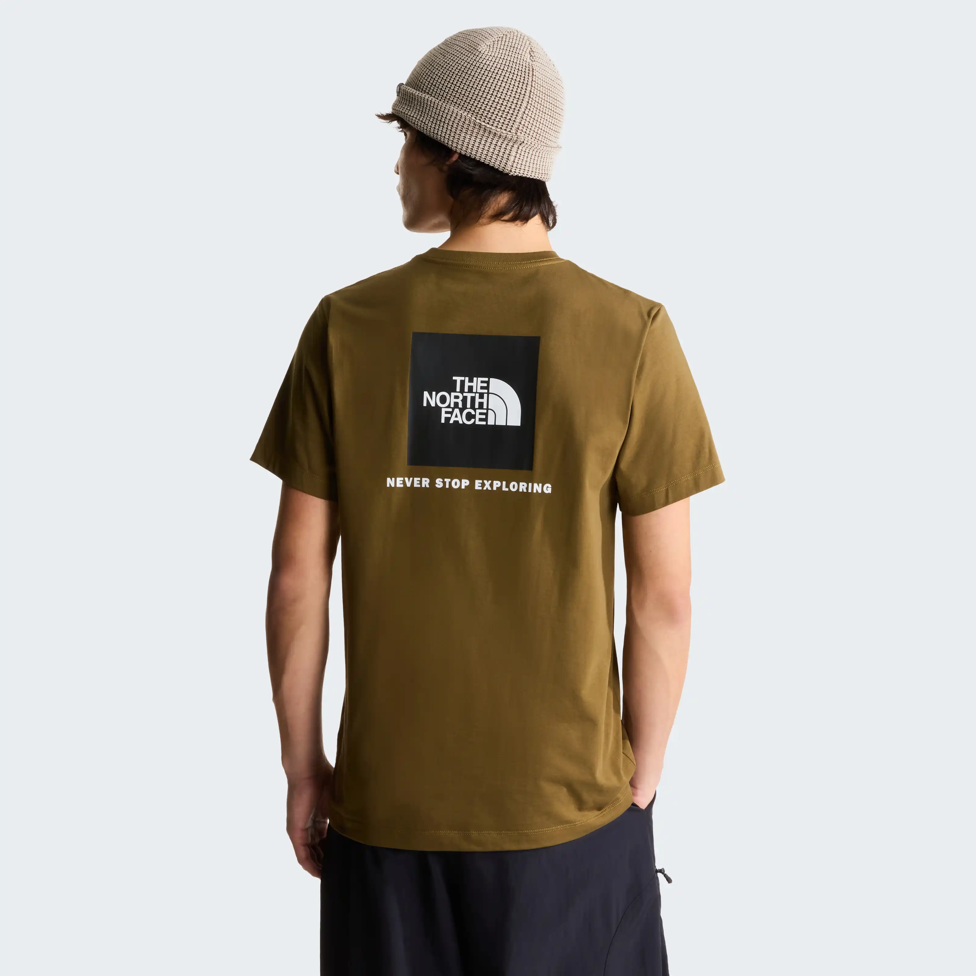 T-Shirt Evolution Box Nse Regular Caraway Seed - Tee Shirt Mc | The North Face