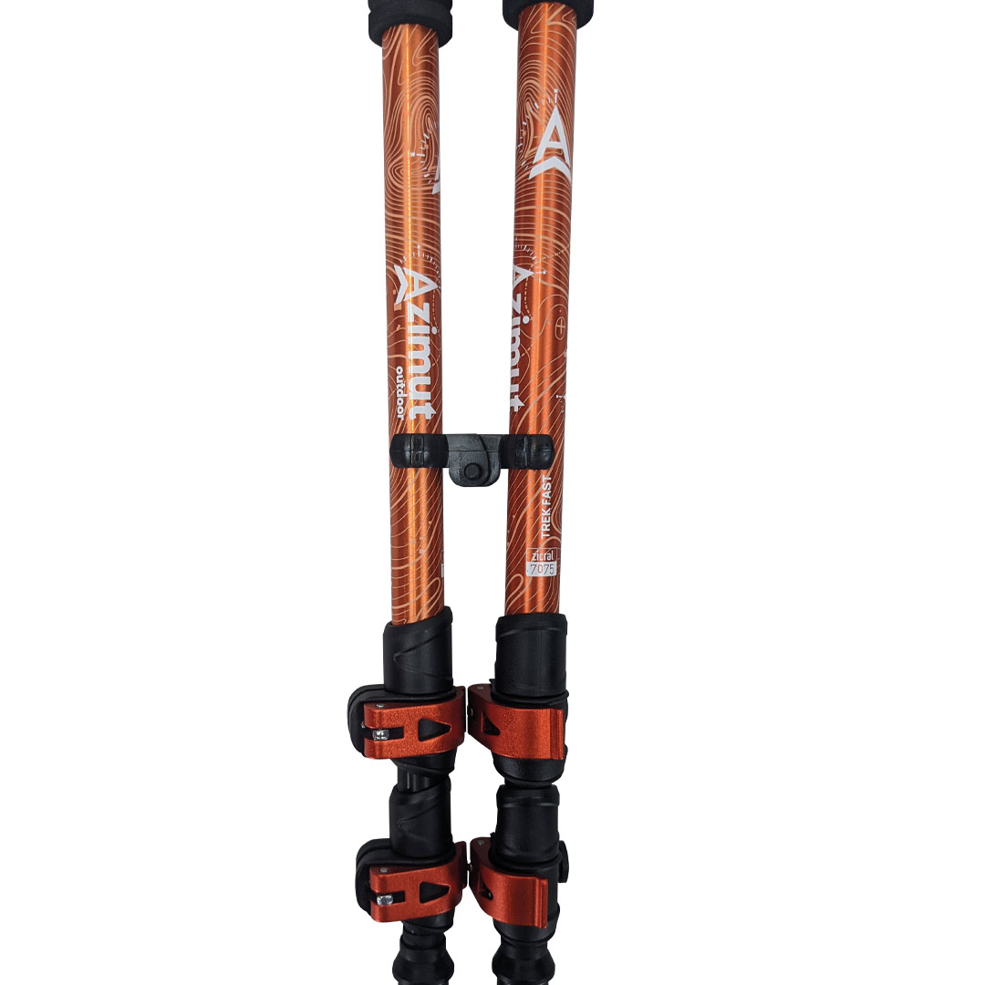 Trek Fast Orange (paire) - Batons | Azimut Outdoor