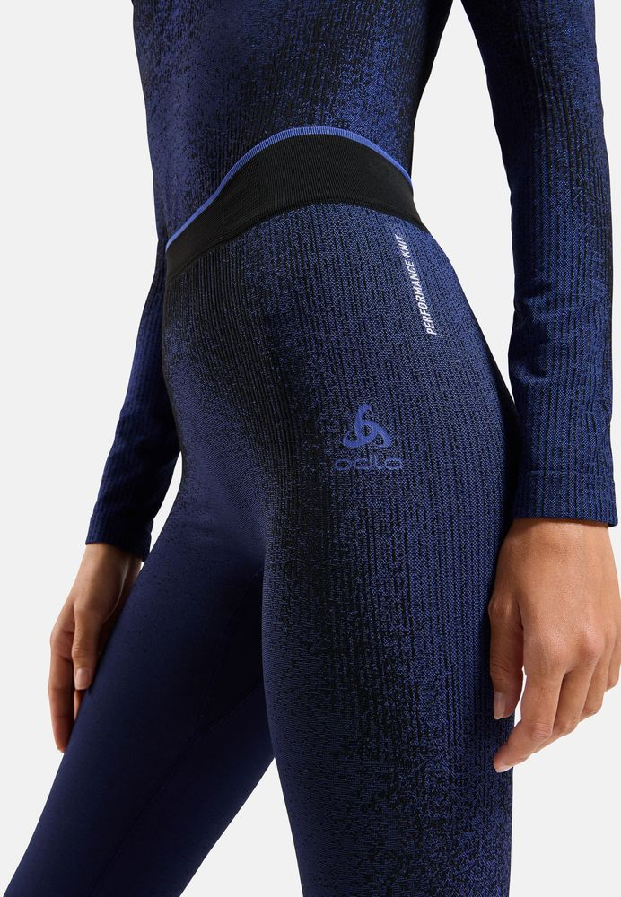 Collant Long Femme Performance Warm Blackcomb Skipper Blue